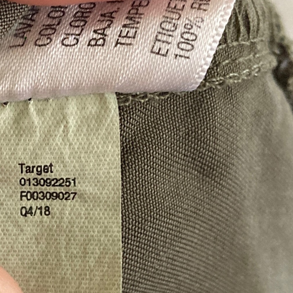 Universal Thread Army Green Button Down Shirt Dre… - image 4